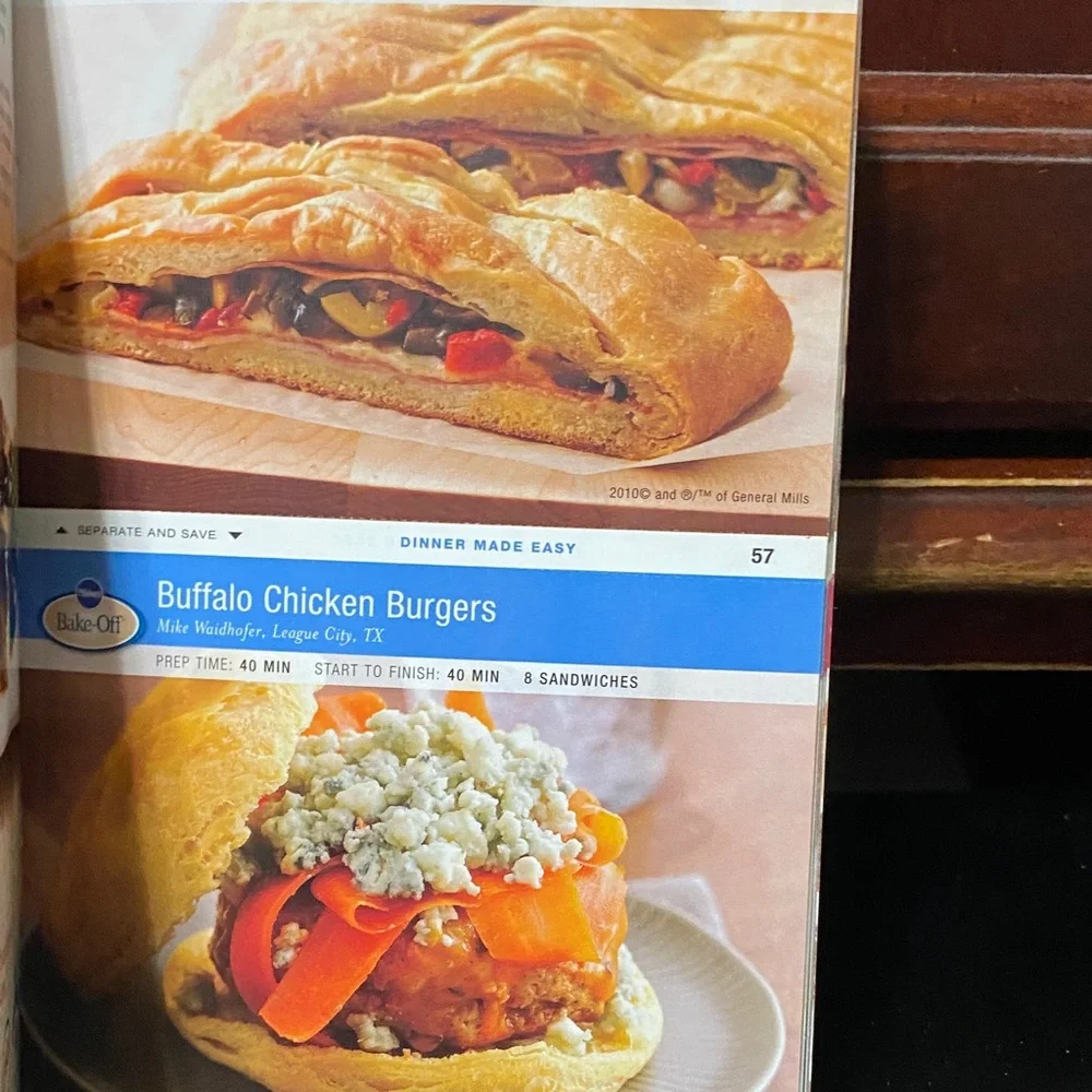 Pillsbury magazine cookbooks set of four Recipe Book Collection